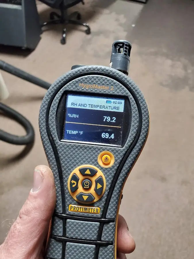 Moisture meter humidity assessment for Mold Remediation & Removal in Shelbyville